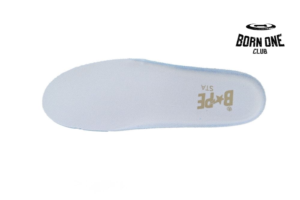 A Bathing Ape Bape Sta Low White Brown Mirror Surface 1170191022