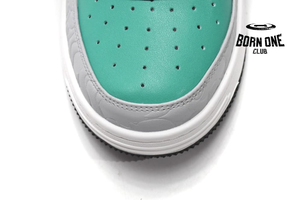 A Bathing Ape Bape Sta Low White Green Black