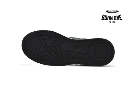 A Bathing Ape Bape Sta Low White Green Black
