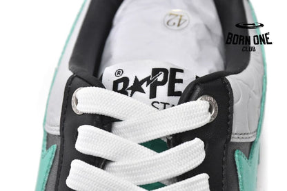 A Bathing Ape Bape Sta Low White Green Black