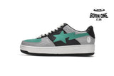 A Bathing Ape Bape Sta Low White Green Black