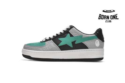 A Bathing Ape Bape Sta Low White Green Black