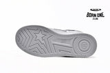A Bathing Ape Bape Sta Low White Grey 1H73-191-921