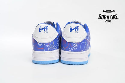 A Bathing Ape Bape Sta Medicom Toy Bearbrick Camo Blue 1H73191913-BLU/1H73-291-911