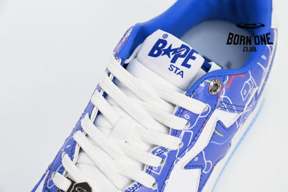 A Bathing Ape Bape Sta Medicom Toy Bearbrick Camo Blue 1H73191913-BLU/1H73-291-911