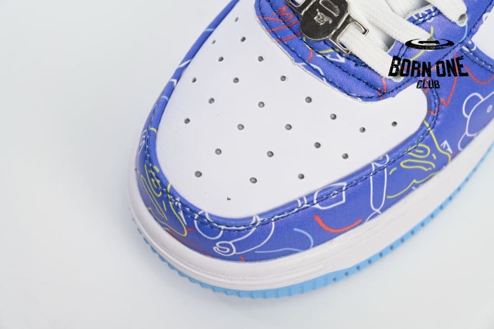 A Bathing Ape Bape Sta Medicom Toy Bearbrick Camo Blue 1H73191913-BLU/1H73-291-911