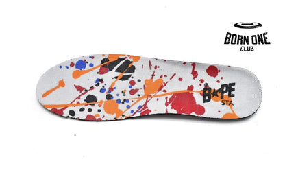 A Bathing Ape Bape Sta Paint Splatter Black 1I20-291-009