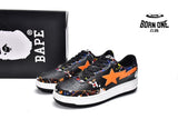 A Bathing Ape Bape Sta Paint Splatter Black 1I20-291-009