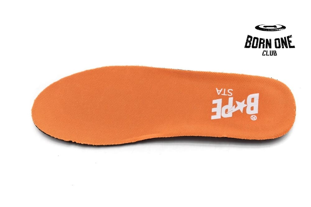 A Bathing Ape Bape Sta Patent Leather Orange White