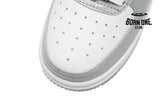 A Bathing Ape Bape Sta Patent Leather White Grey