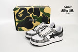 A Bathing Ape Bape Sta Snake Skin Black 001FWI801009M_BLK