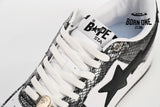 A Bathing Ape Bape Sta Snake Skin Black 001FWI801009M_BLK