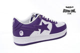 A Bathing Ape Bape Sta White Purple (2022) 1I70-191-007