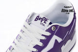 A Bathing Ape Bape Sta White Purple (2022) 1I70-191-007