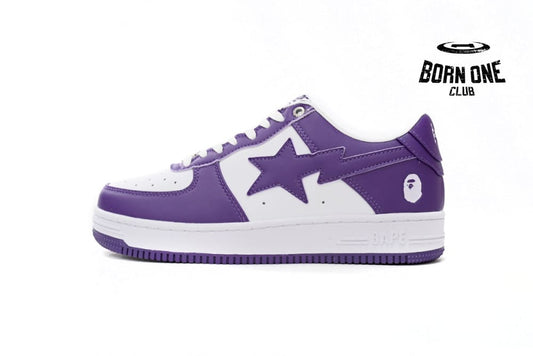 A Bathing Ape Bape Sta White Purple (2022) 1I70-191-007