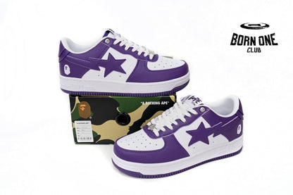 A Bathing Ape Bape Sta White Purple (2022) 1I70-191-007