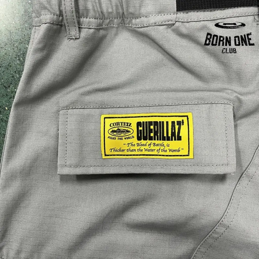 Calça Corteiz Cargo Cinza