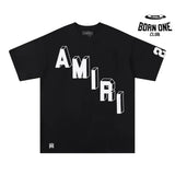 Camiseta Amiri Hockey Skater Preto