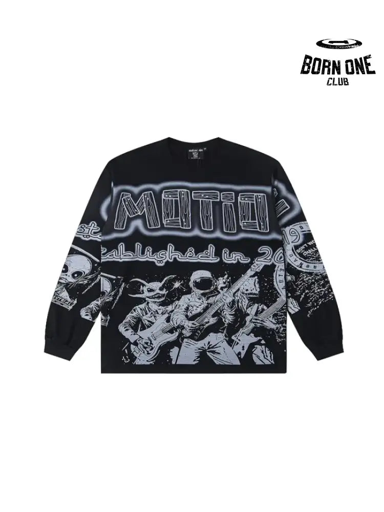Camiseta Manga Longa Mixed Emotion