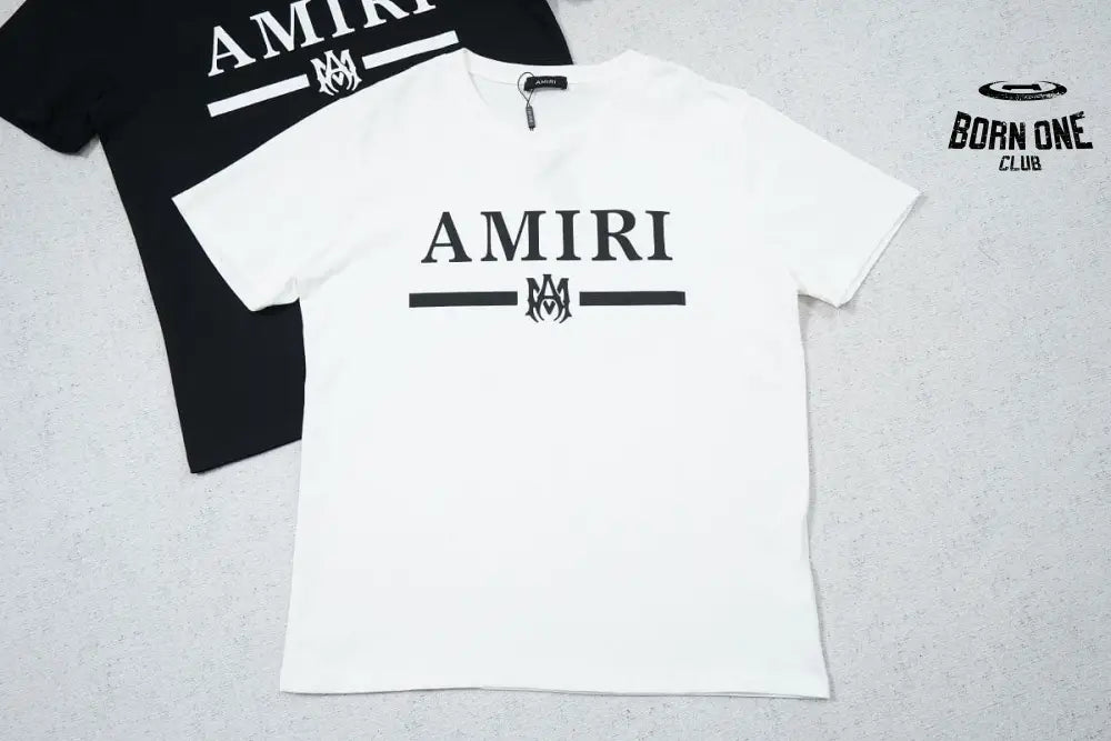 Camiseta Amiri Bar Logo White