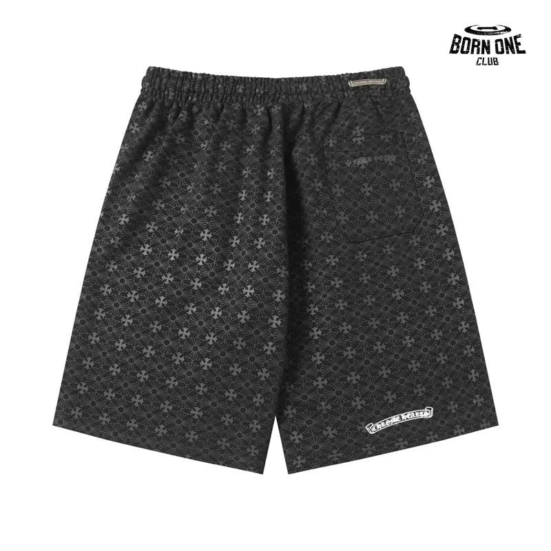 Shorts Chrome Hearts Moletom Logo Lateral