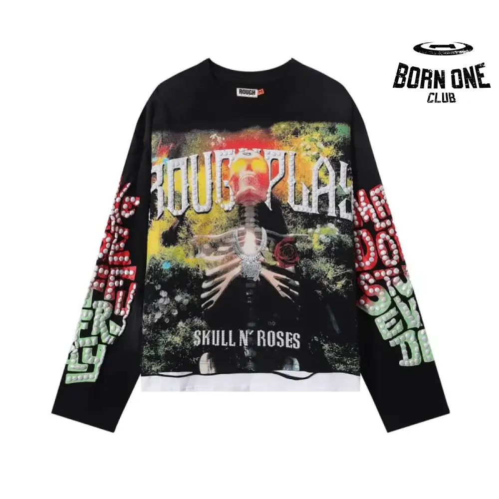 Rough Play Camiseta Manga Longa