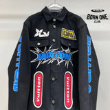 Jaqueta Louis Vuitton Printed Denim