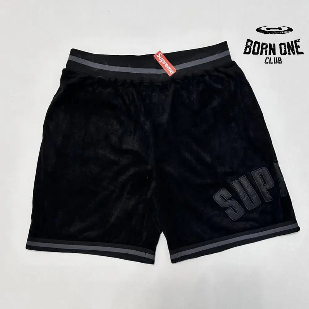 Shorts Supreme Ultrasuede Preto