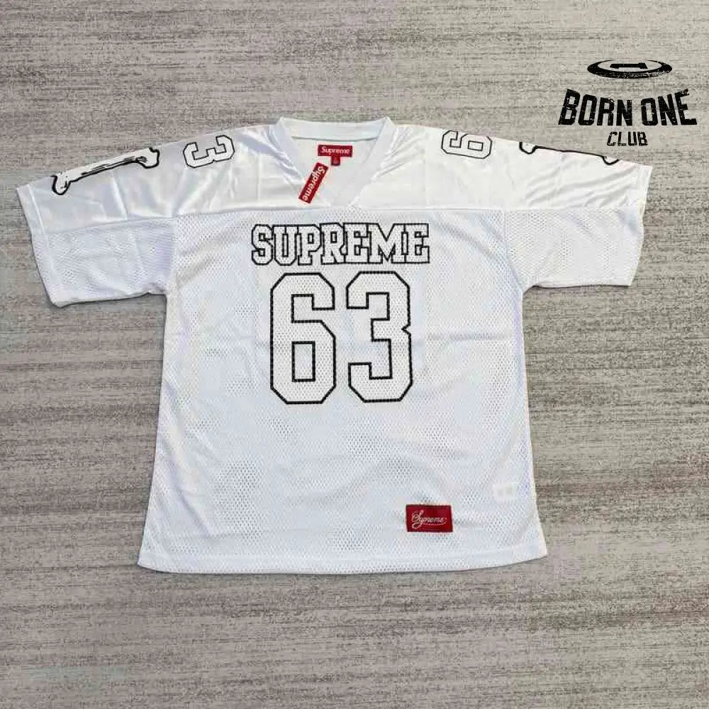 Camiseta Supreme Jersey Bones Football White