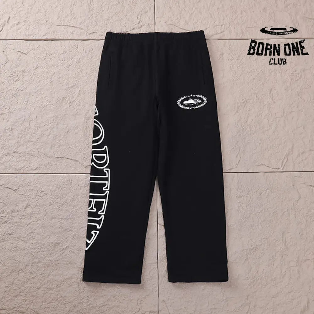 Conjunto Corteiz Superior Royale Preto/Branco