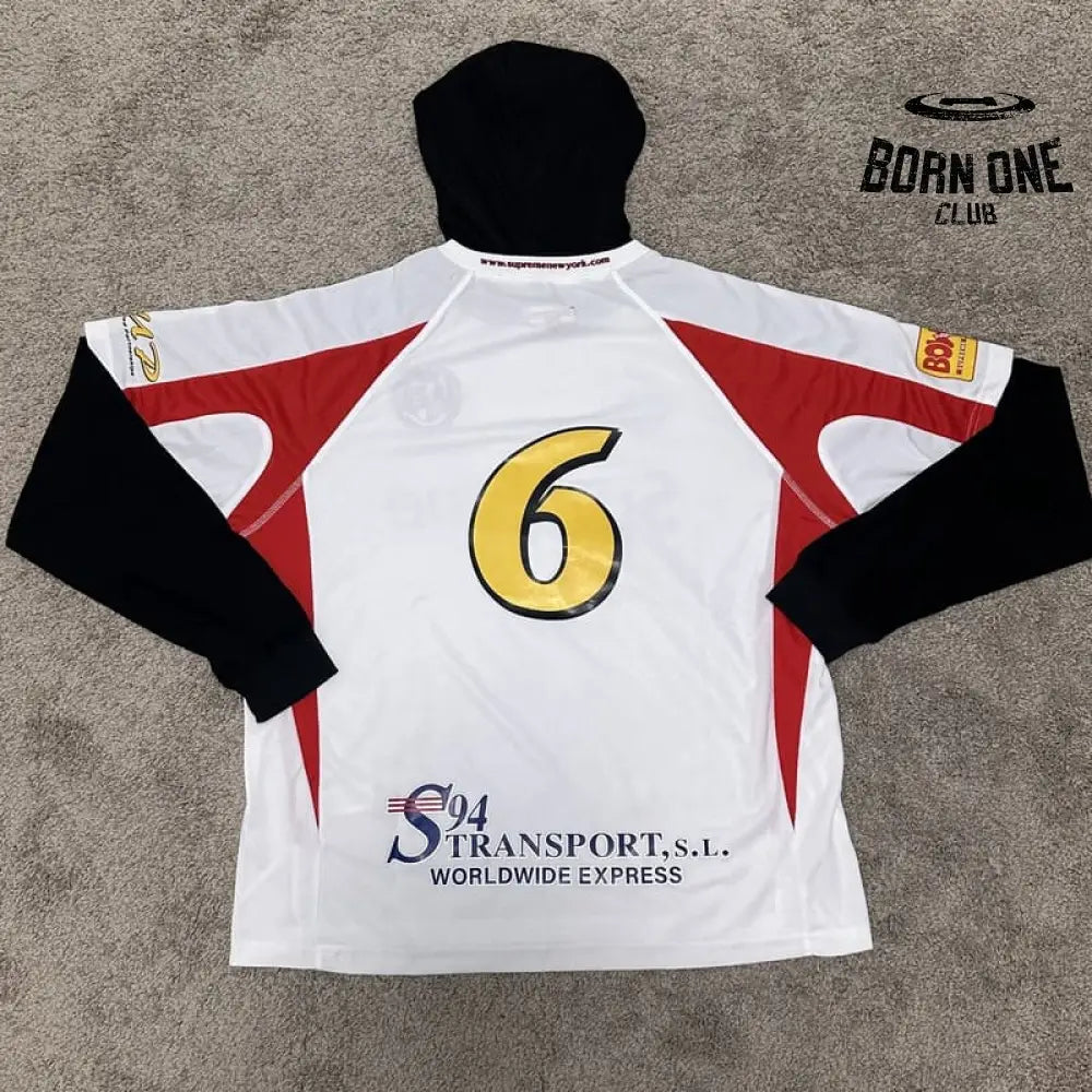 Conjunto Supreme Hooded Soccer Branco