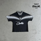 Camiseta Corteiz Futebol Preto