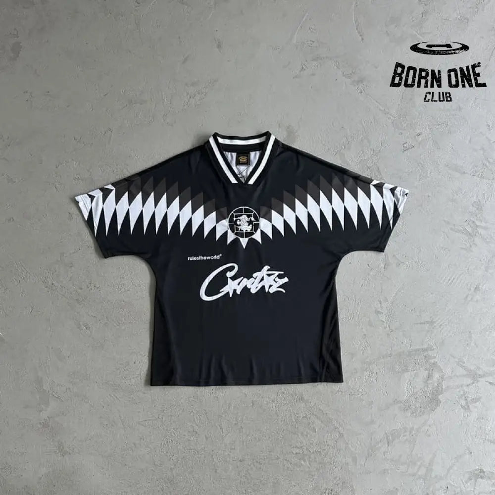 Camiseta Corteiz Futebol Preto