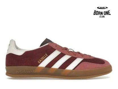 Adidas Gazelle Indoor Maroon Cloud White Adidas Gazelle Indoor Maroon Cloud White