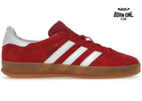 Adidas Gazelle Indoor Scarlet Cloud White Adidas Gazelle Indoor Core Black