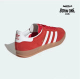 Adidas Gazelle Indoor Scarlet Cloud White Adidas Gazelle Indoor Core Black