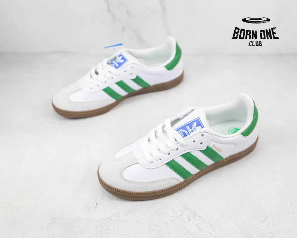 Adidas Samba Sport & Rich White Green Adidas Samba Sport & Rich White Green