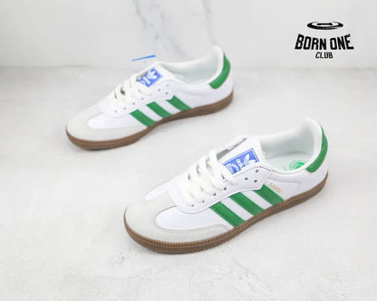 Adidas Samba Sport & Rich White Green Adidas Samba Sport & Rich White Green