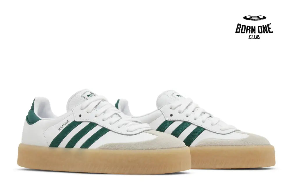 Adidas Sambae Cloud White Collegiate Green