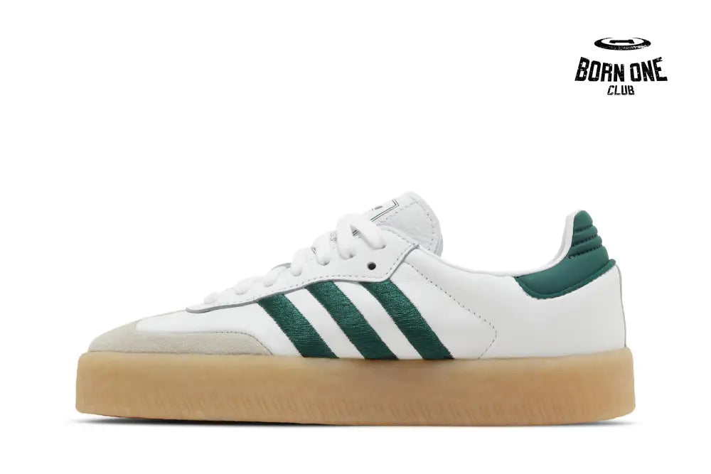 Adidas Sambae Cloud White Collegiate Green