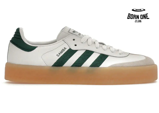 Adidas Sambae Cloud White Collegiate Green