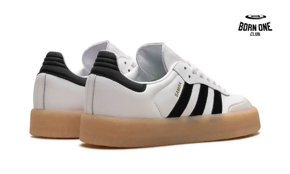 Adidas Sambae Cloud White Metallic Gold Adidas Samba Vegan