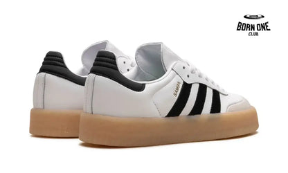 Adidas Sambae Cloud White Metallic Gold Adidas Samba Vegan