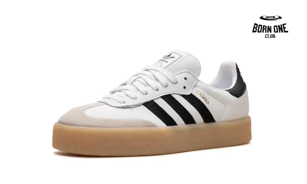 Adidas Sambae Cloud White Metallic Gold Adidas Samba Vegan