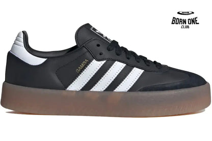 Adidas Sambae Core Black Metallic Gold Adidas Samba Vegan