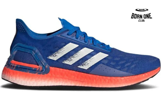 Adidas Ultraboost PB Glory Blue White Solar Red Adidas Ultra Boost PB Glory Blue White Solar Red