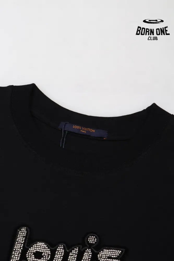 Camiseta Louis Vuitton Bead-Embroidered