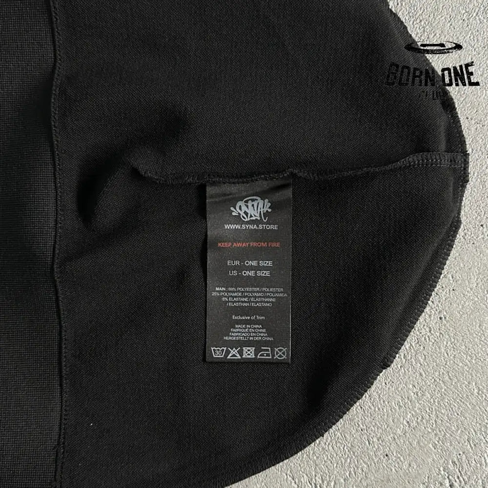 Touca Synaworld Preto/Vermelho