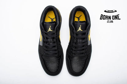 Air Jordan 1 Low Black Gold 553558-071