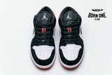 Air Jordan 1 Low Black Toe 553558-116